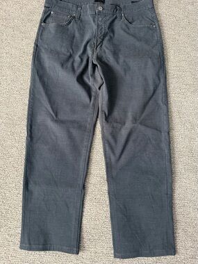 Citizen’s of Humanity Sid Men's Dark Gray Straight-Leg Jeans